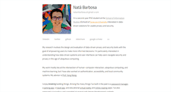 Desktop Screenshot of natabarbosa.com